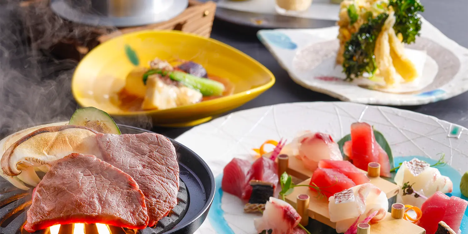 【土地の恵み会席】