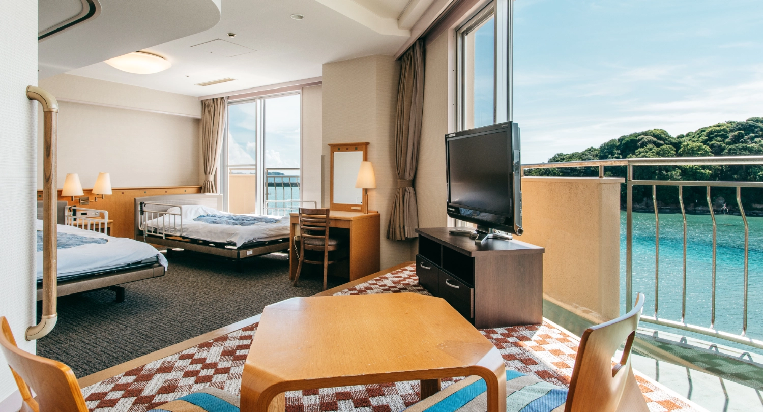 バリアフリー対応客室（バス付）