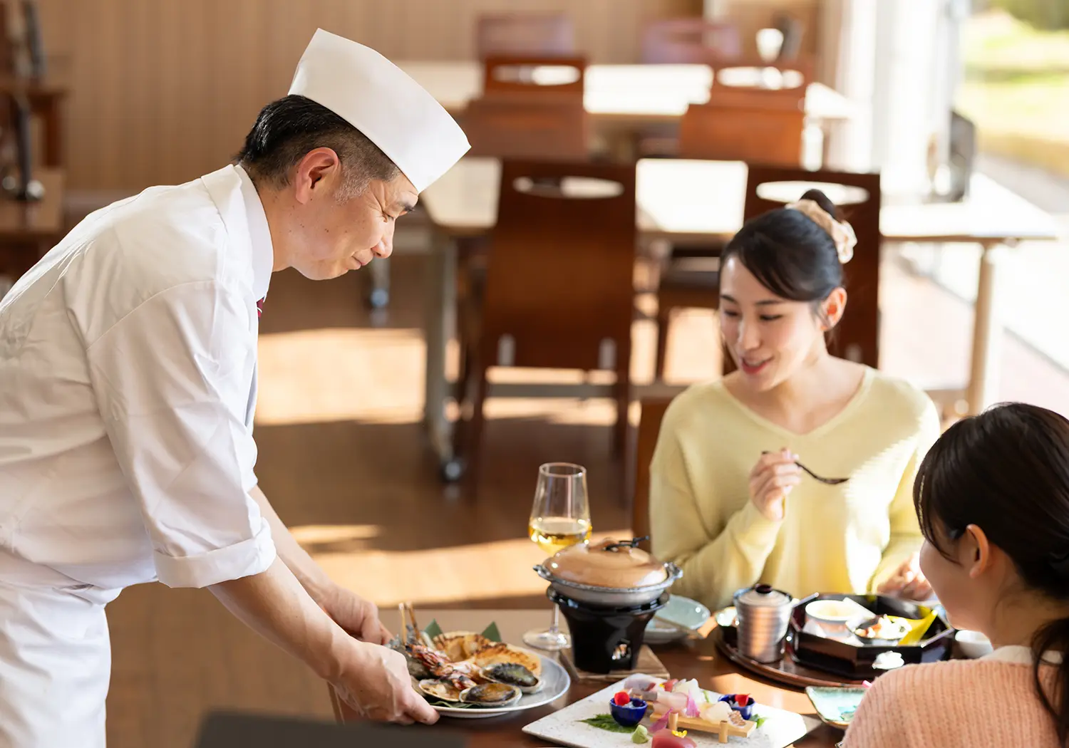 夕食は紀州の美食をご堪能