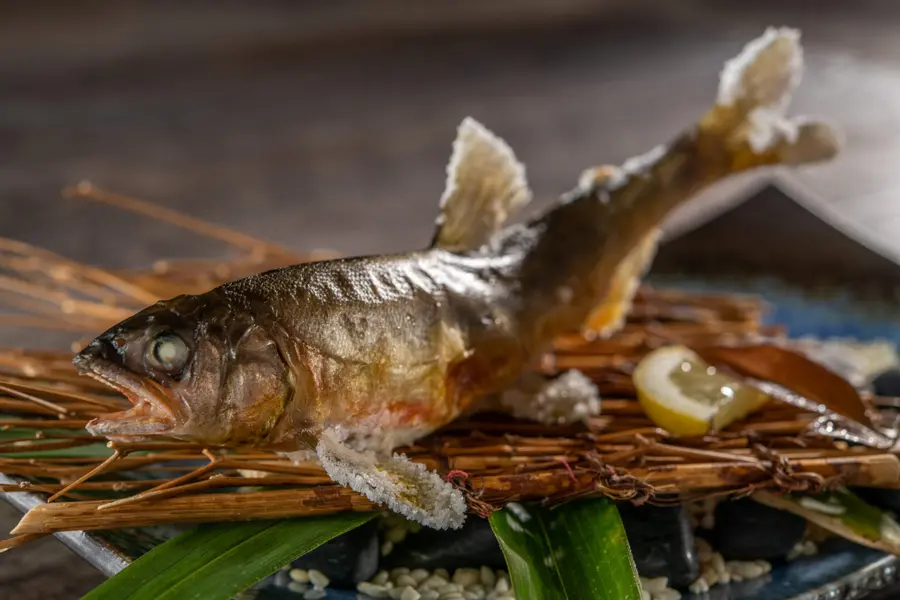 鹽烤香魚