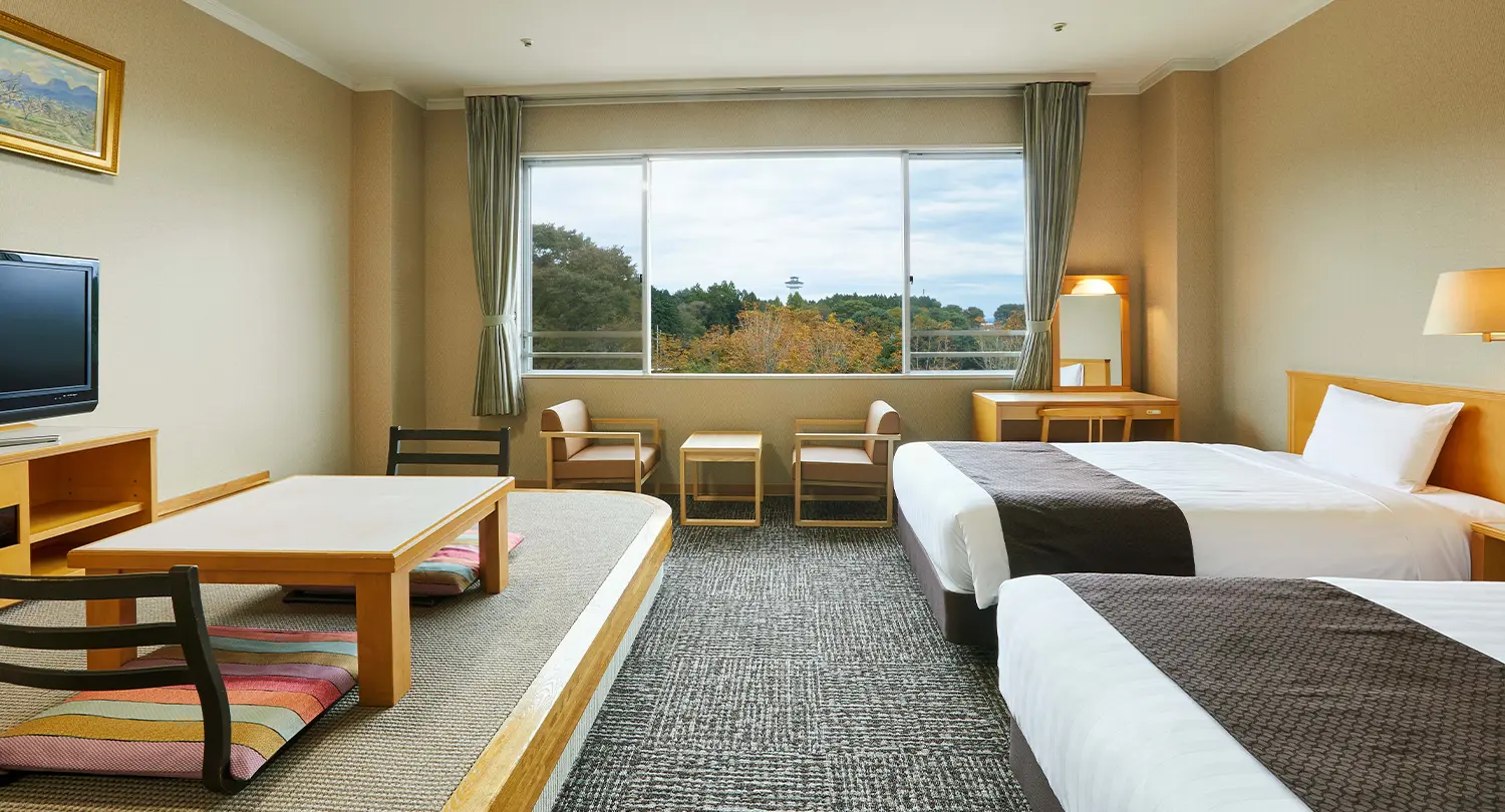 洋室ツイン(バス付)