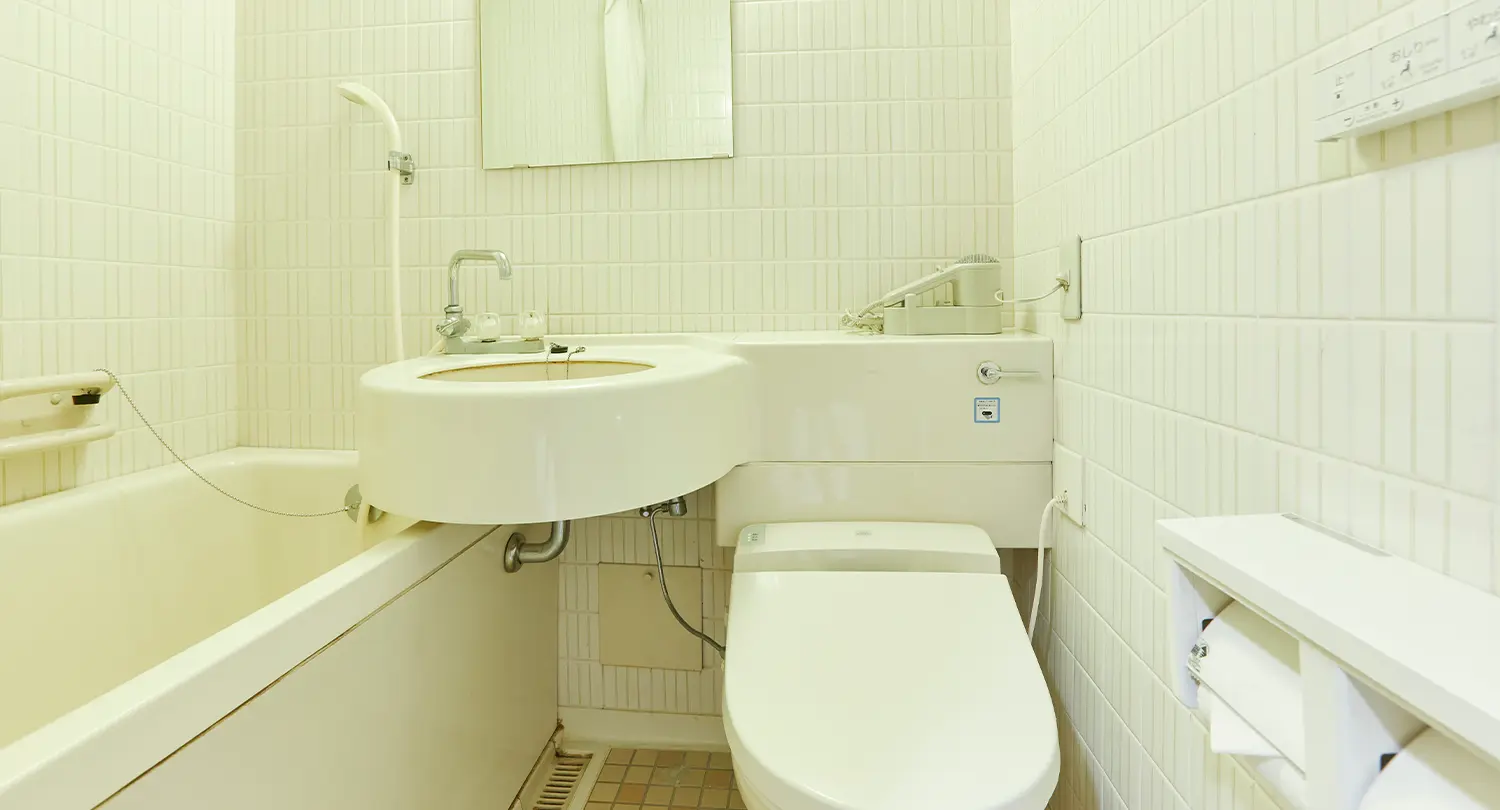 ワンちゃんルーム洋室セミダブル（バス付）