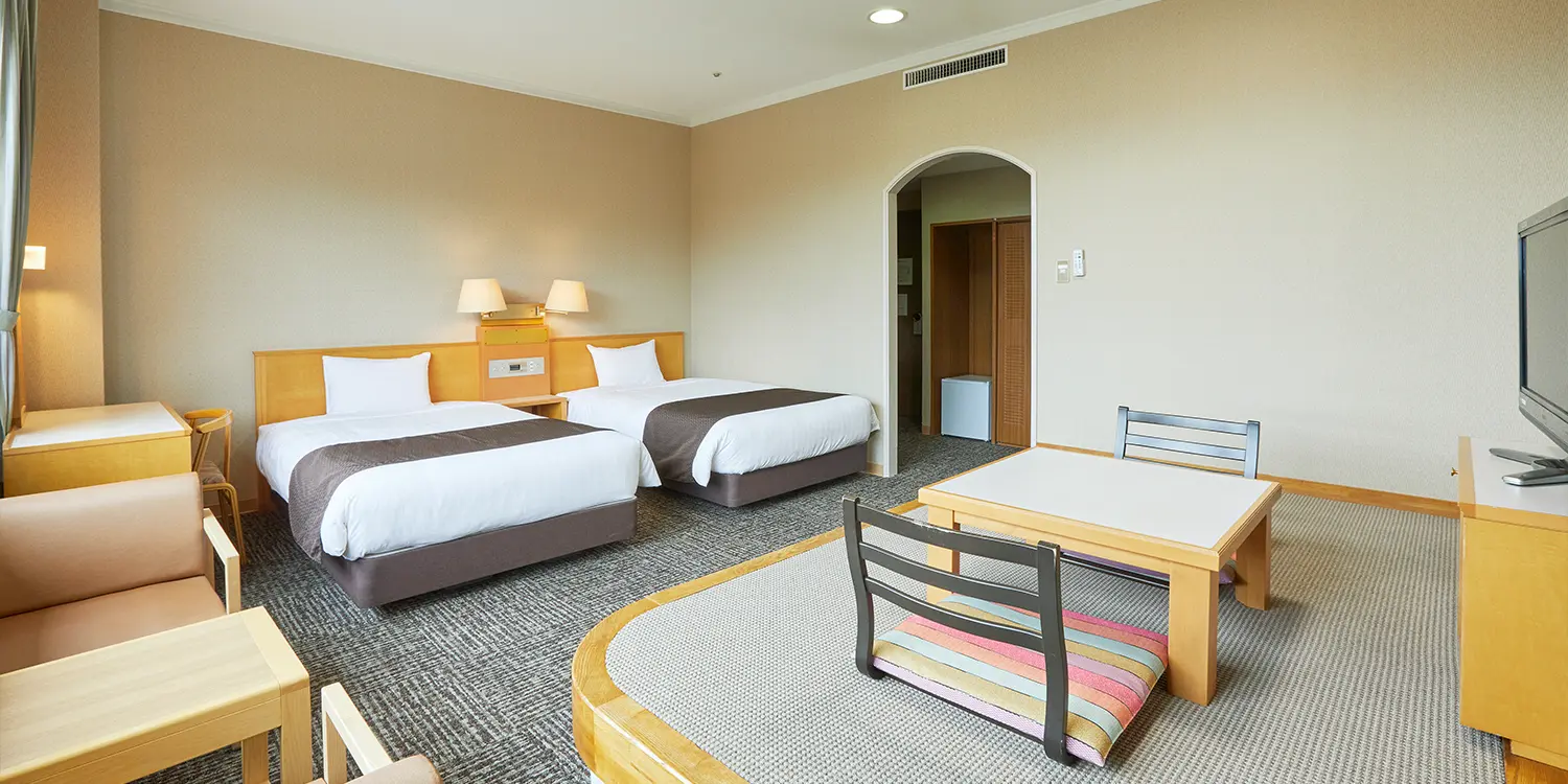 ワンちゃんルーム洋室ツイン（バス付）