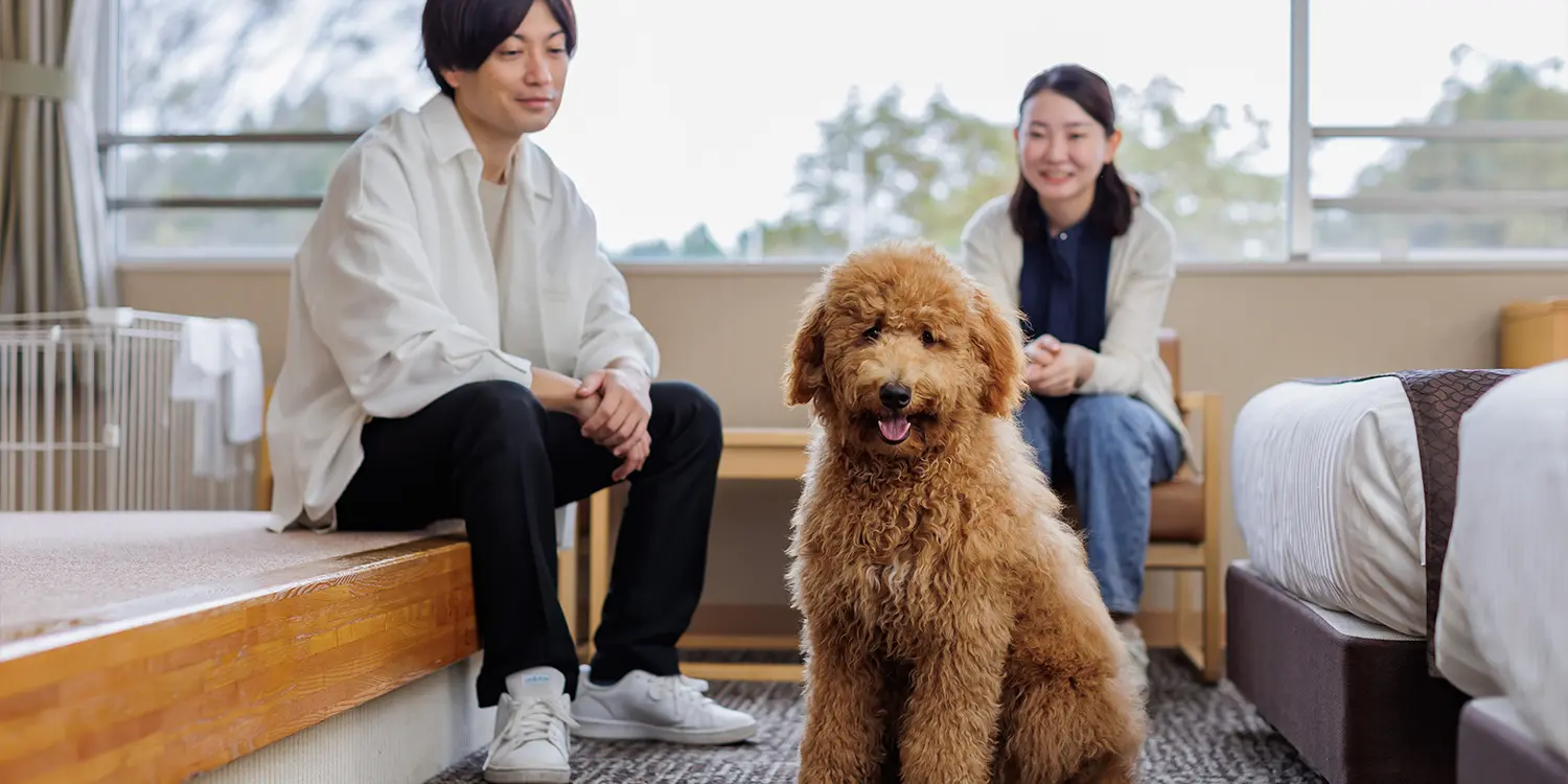 ワンちゃんルーム洋室ツイン（バス付）