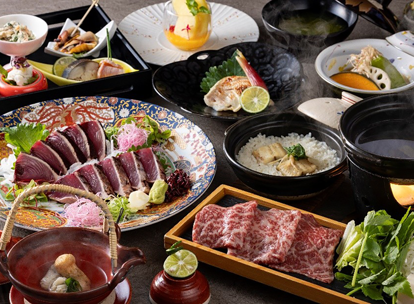 【特別会席】料理長厳選の土佐の旬の食材を味わう秋の極上贅沢会席
