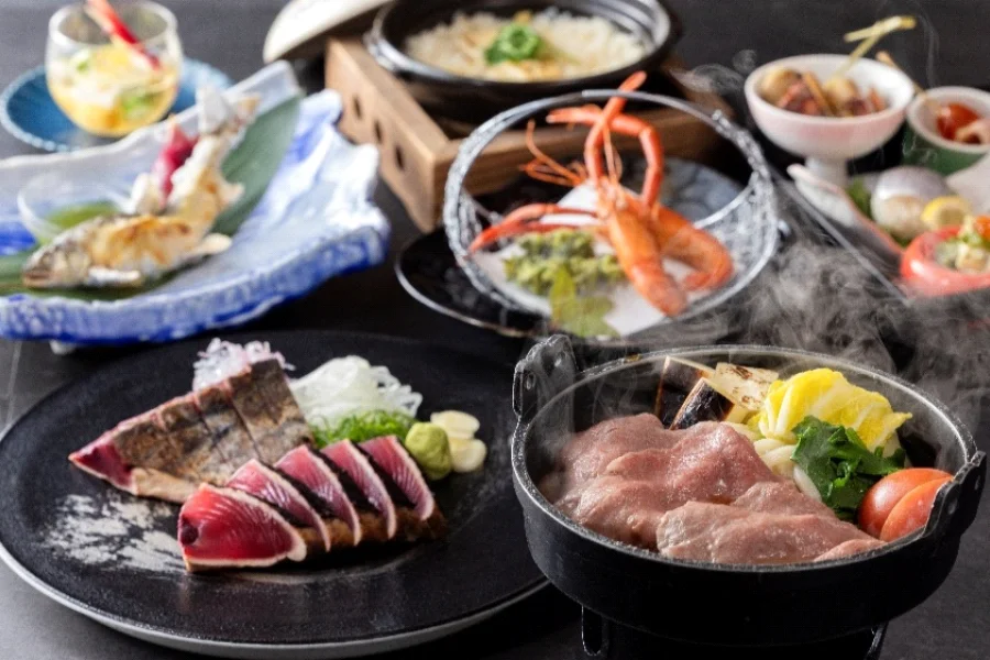 【特別会席】料理長厳選の土佐の旬の食材を味わう春爛漫極上会席