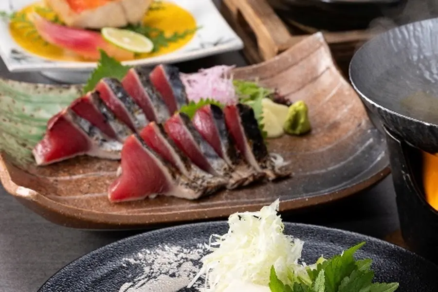 [Special Kaiseki Course] A superb kaiseki course featuring seasonal ingredients from Tosa, carefully selected by the head chef.
