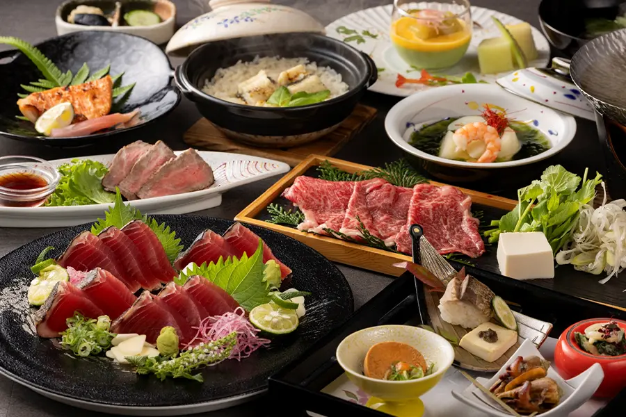 【特別会席】料理長厳選の土佐の旬の食材を味わう冬の極上贅沢会席