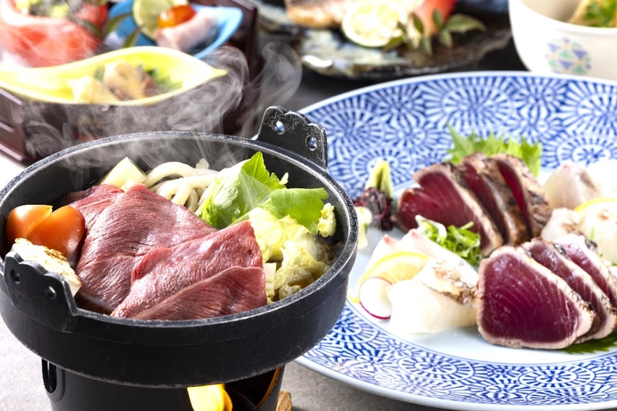 【土地の恵み会席】当館一押し！土佐の春を味わうスタンダード会席