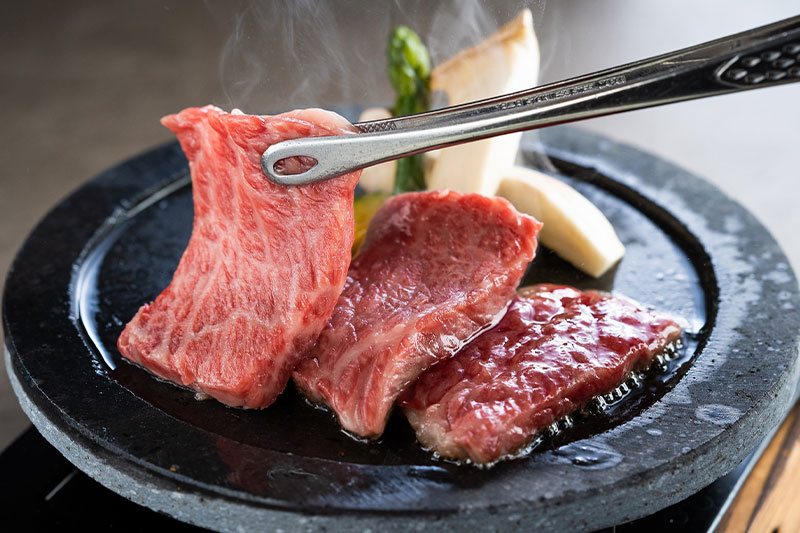 熊野牛鉄板焼