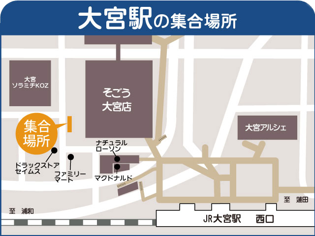 大宮駅乗車場所