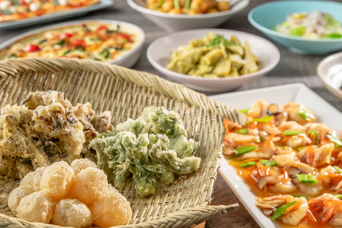 上州文化の「美」と、上州グルメの「味」の共演ビュッフェ