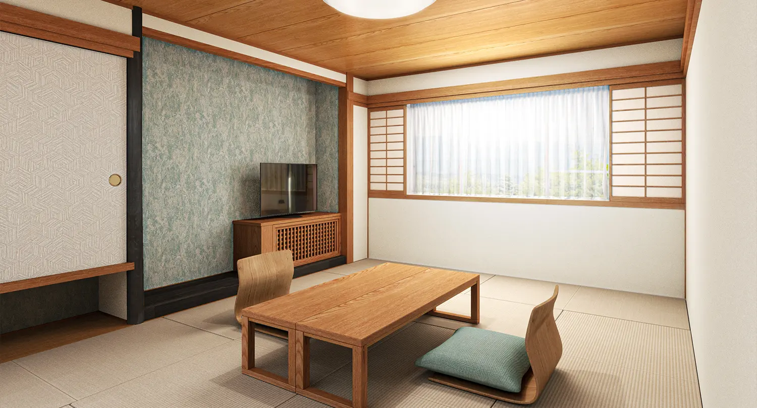 和室(10畳+8畳)バス無し