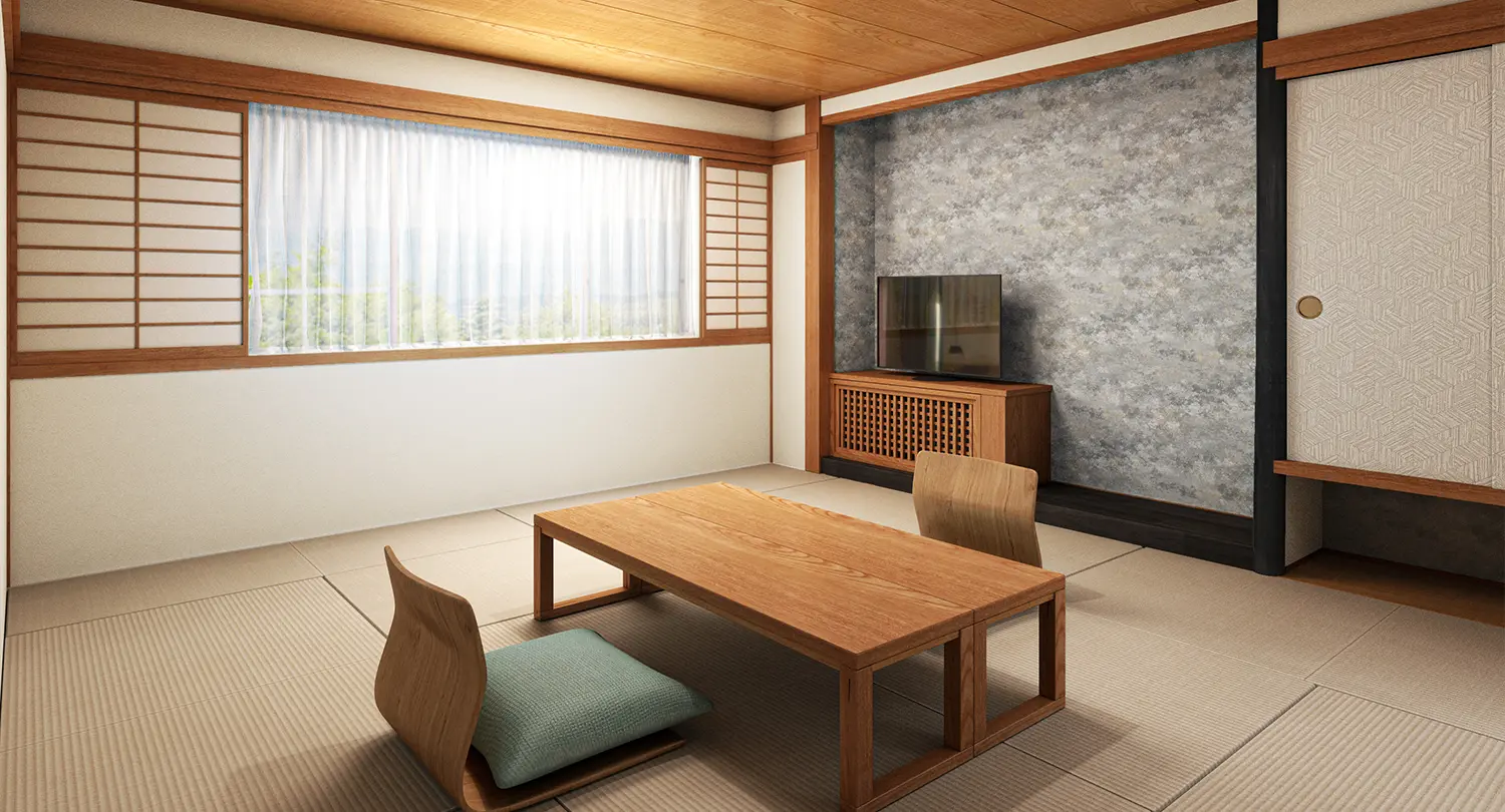 和室(10畳+8畳)バス無し