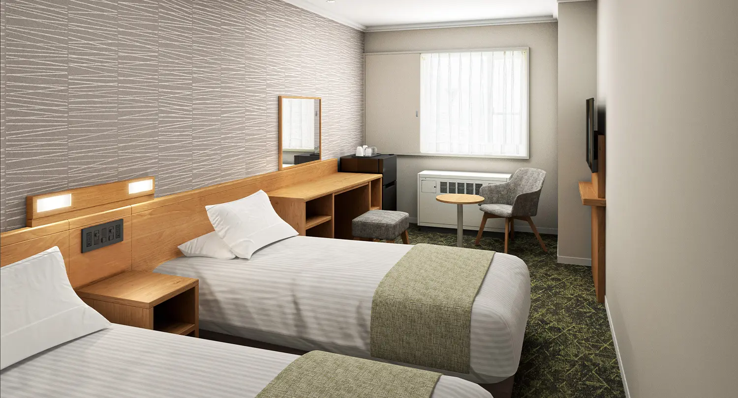 洋室(ツインルーム)