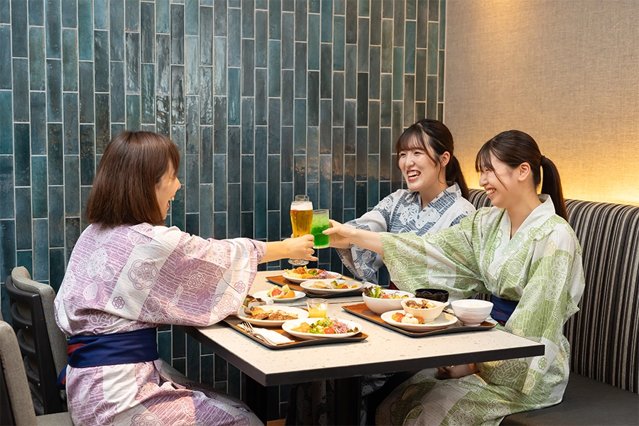 群馬名物と郷土料理をふんだんに使った和洋ビュッフェ