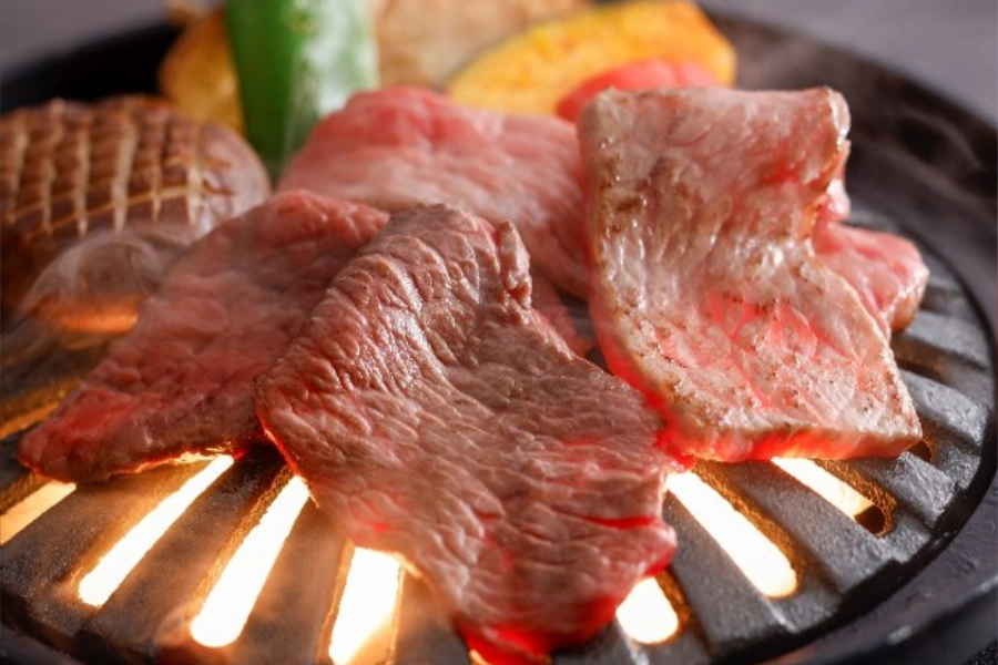 【冬の特別会席】熊野牛蒸篭蒸しと伊勢海老、勝浦鮮魚のお造り会席