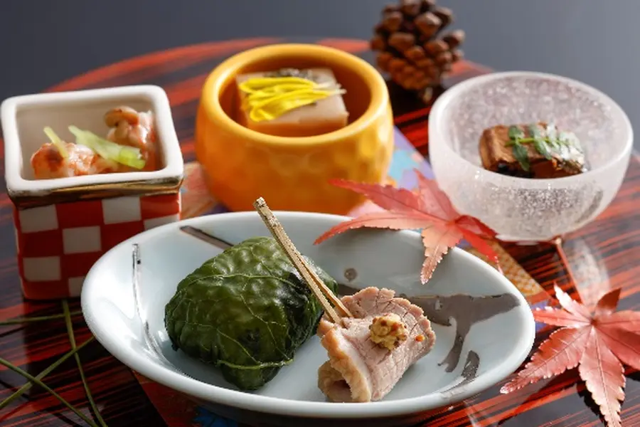 【秋季特别会席料理】清蒸熊野牛、伊势龙虾、鲜活胜浦鱼刺身会席料理