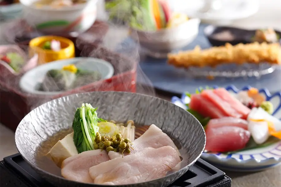 【特冬限定会席プラン】ぽかぽか山椒鍋と勝浦漁港生まぐろ会席