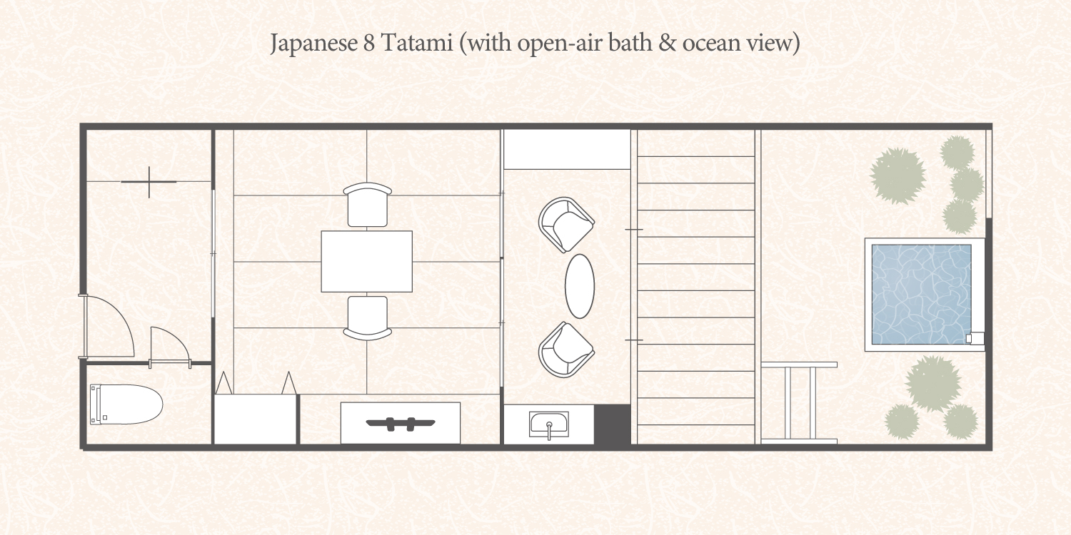 客室レイアウト