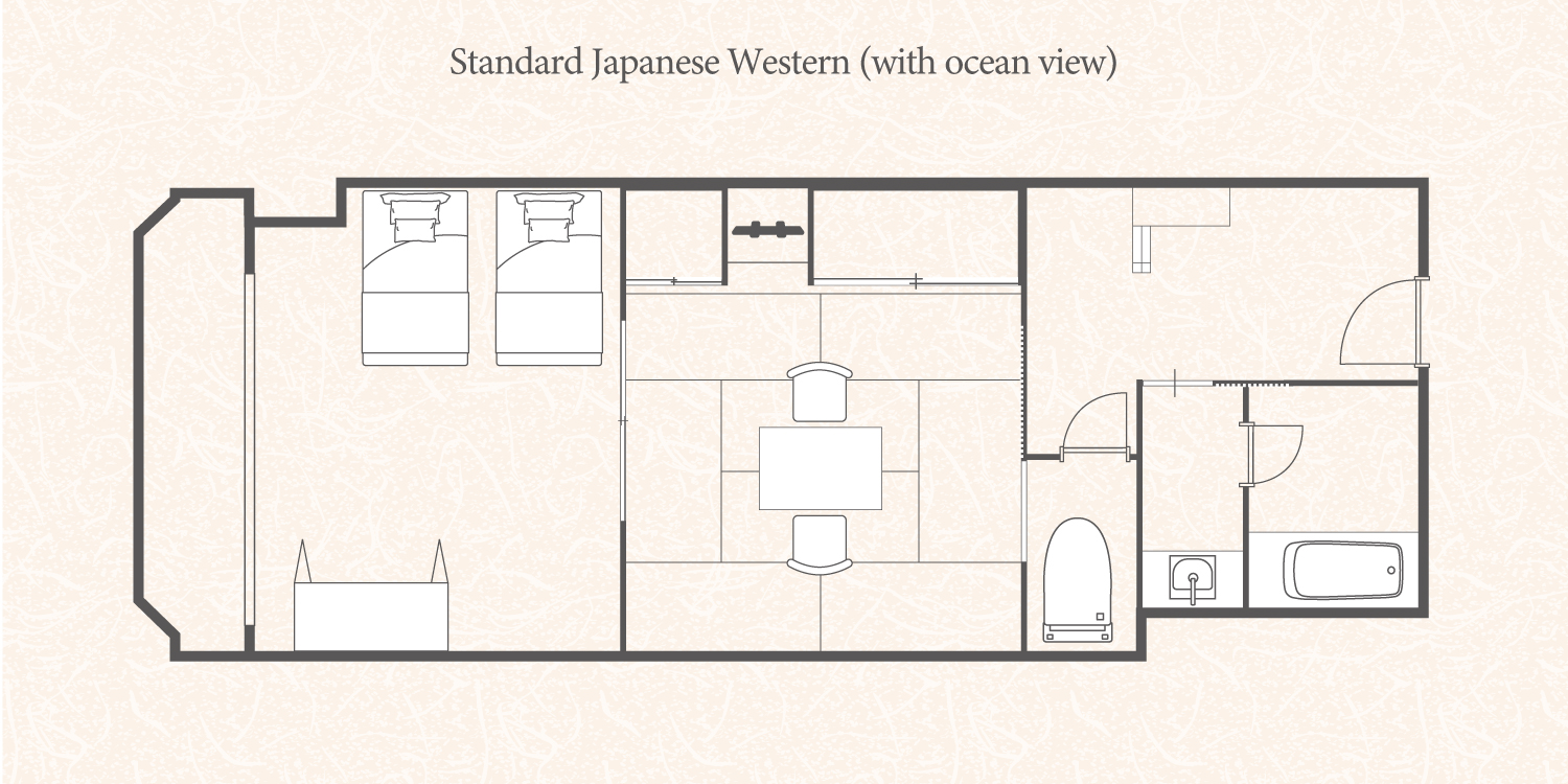 客室レイアウト