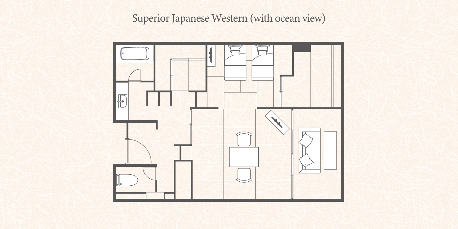客室レイアウト