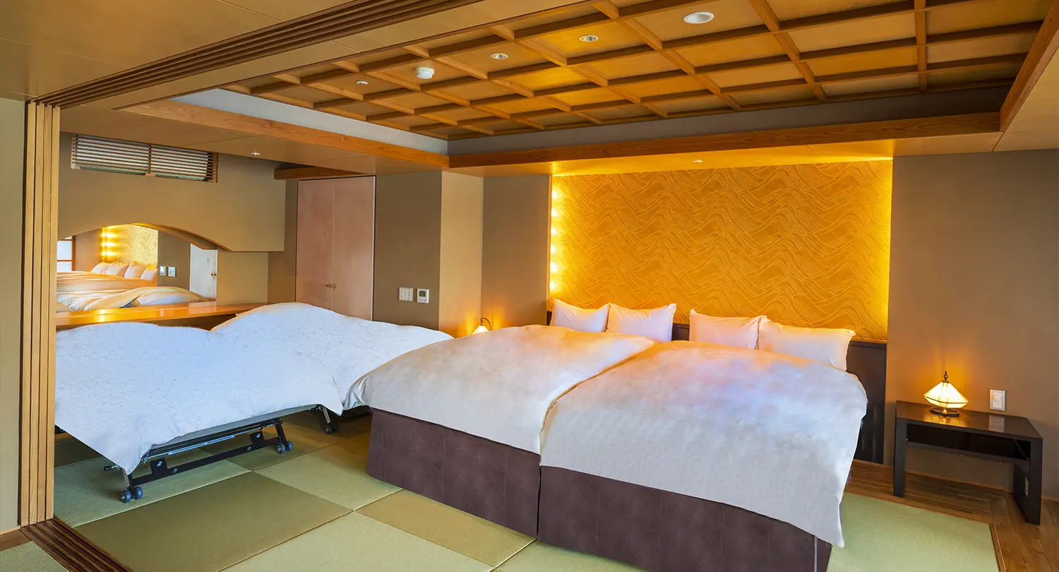 【温泉展望露天風呂付】コーナースイート（オーシャンビュー）