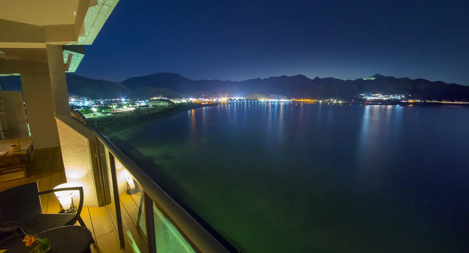 【温泉展望露天風呂付】デラックスコーナースイート（オーシャンビュー）