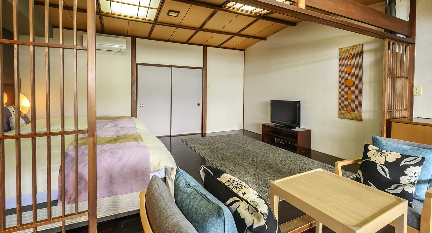 【温泉露天風呂付】デラックスツイン（オーシャンビュー）