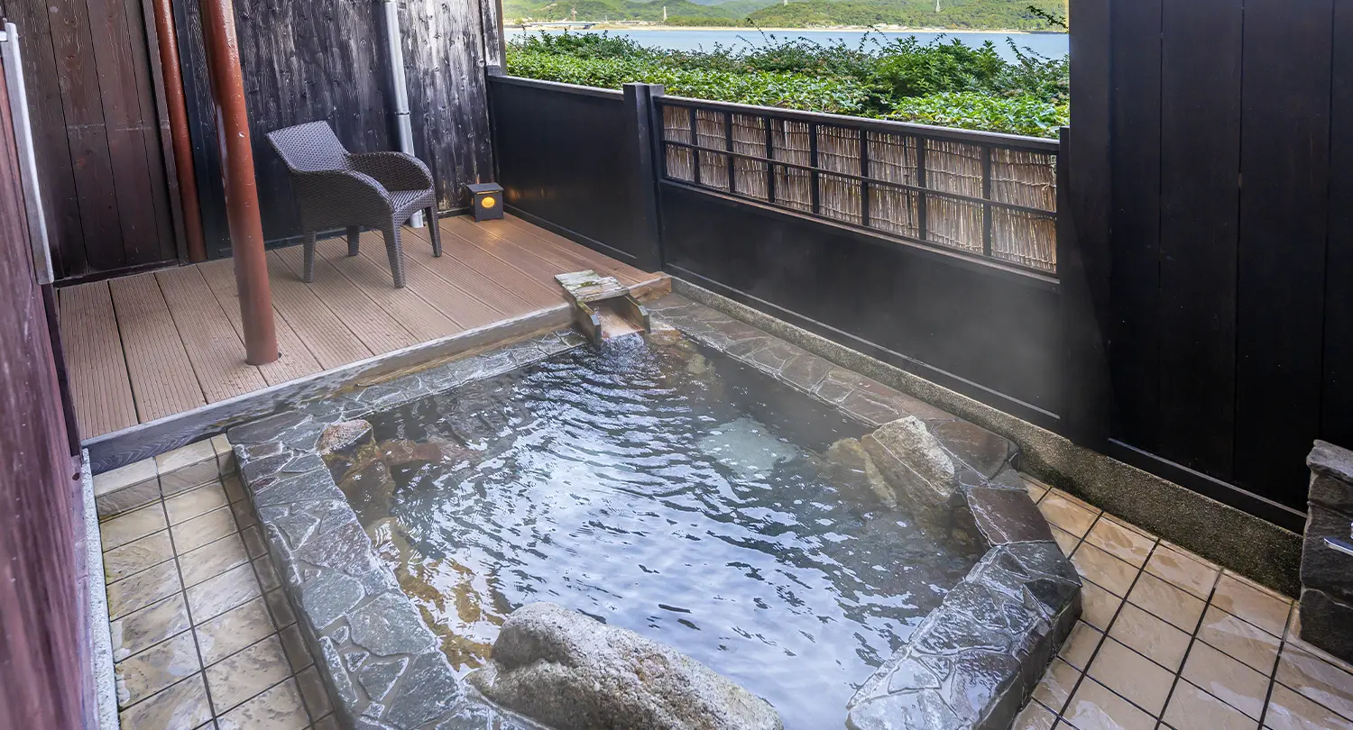 【温泉露天風呂付】デラックスツイン（オーシャンビュー）