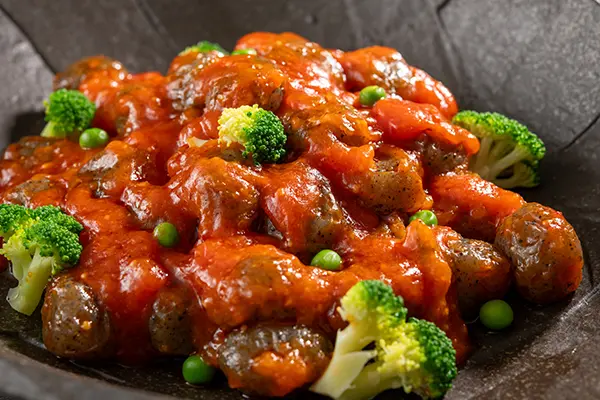 こんにゃくのチリソース