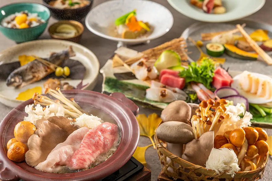 【土地の恵み会席】秋