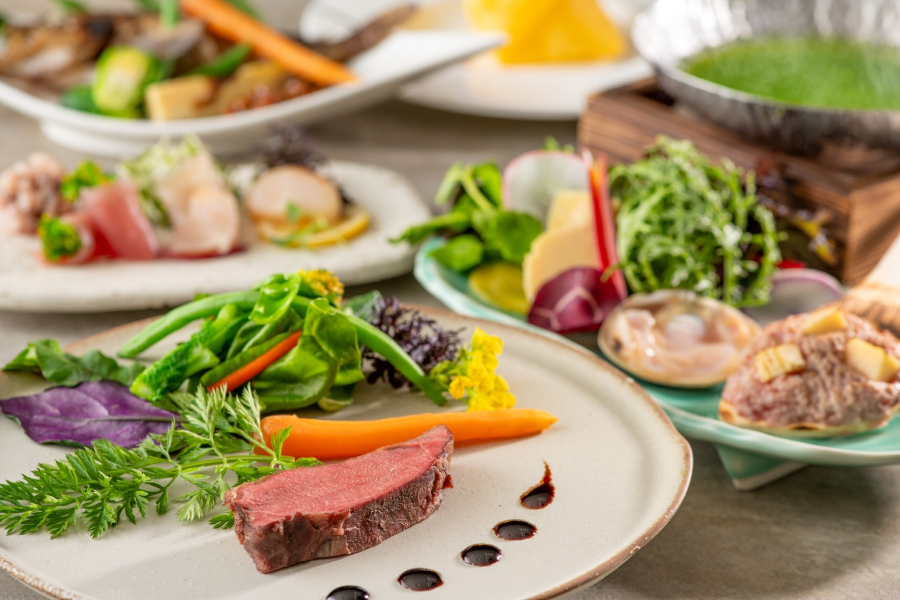 【土地の恵み会席】春