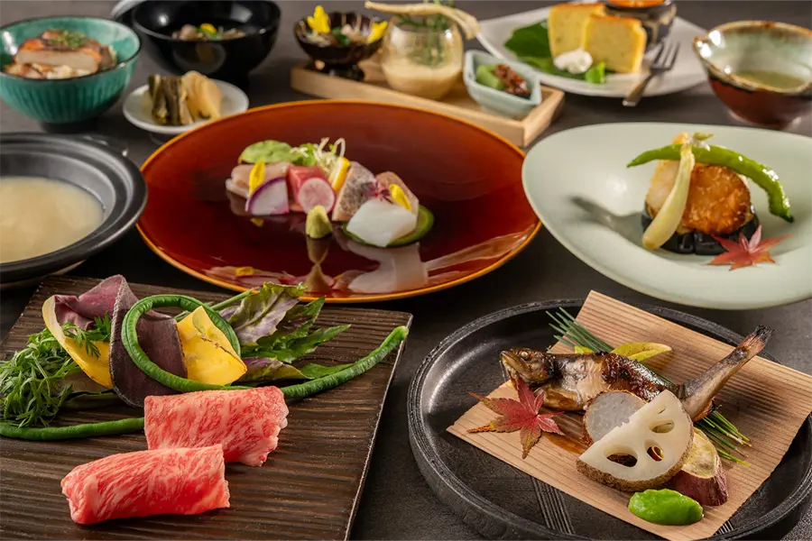 【土地の恵み会席】冬