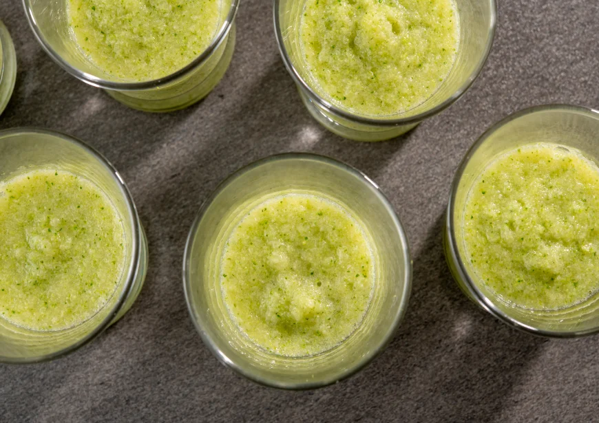 新鮮野菜のスムージー