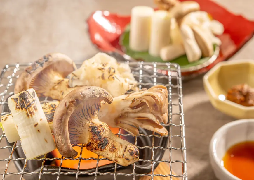 【特別会席】武州和牛すき焼き、秋を感じる焼き八寸を堪能