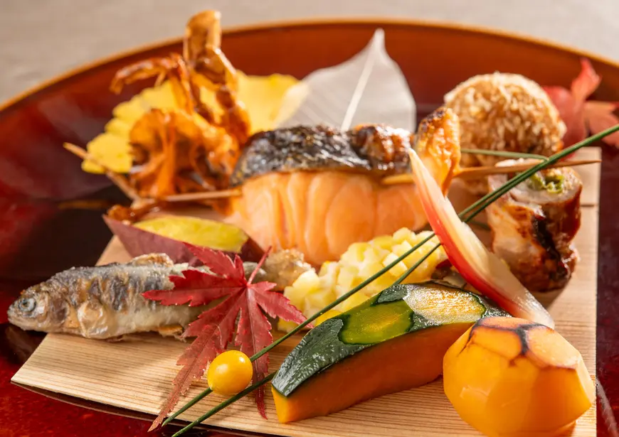 【特別会席】武州和牛すき焼き、秋を感じる焼き八寸を堪能