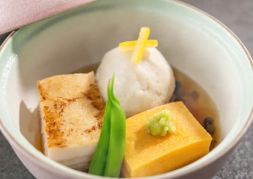 【季節の会席】虹鱒と冬野菜の秩父味噌石狩風蒸し鍋に大満足