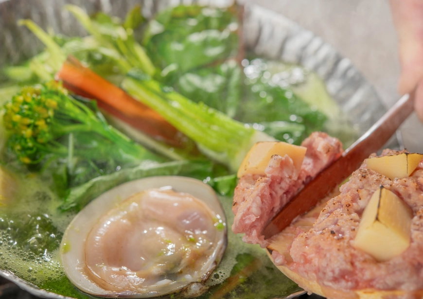 【土地の恵み会席】春色到来 旬の恵みを堪能