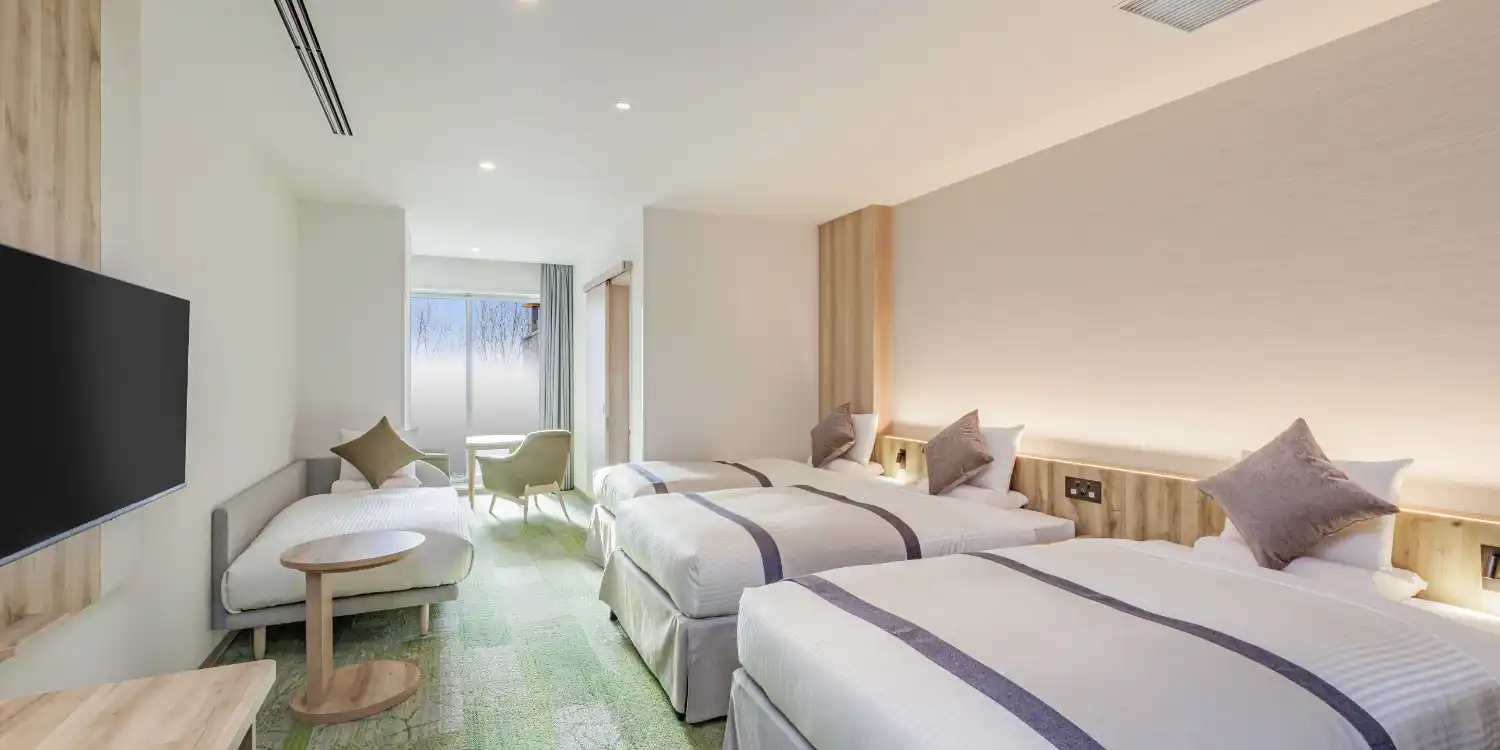 天然温泉露天風呂付スーペリアフォース