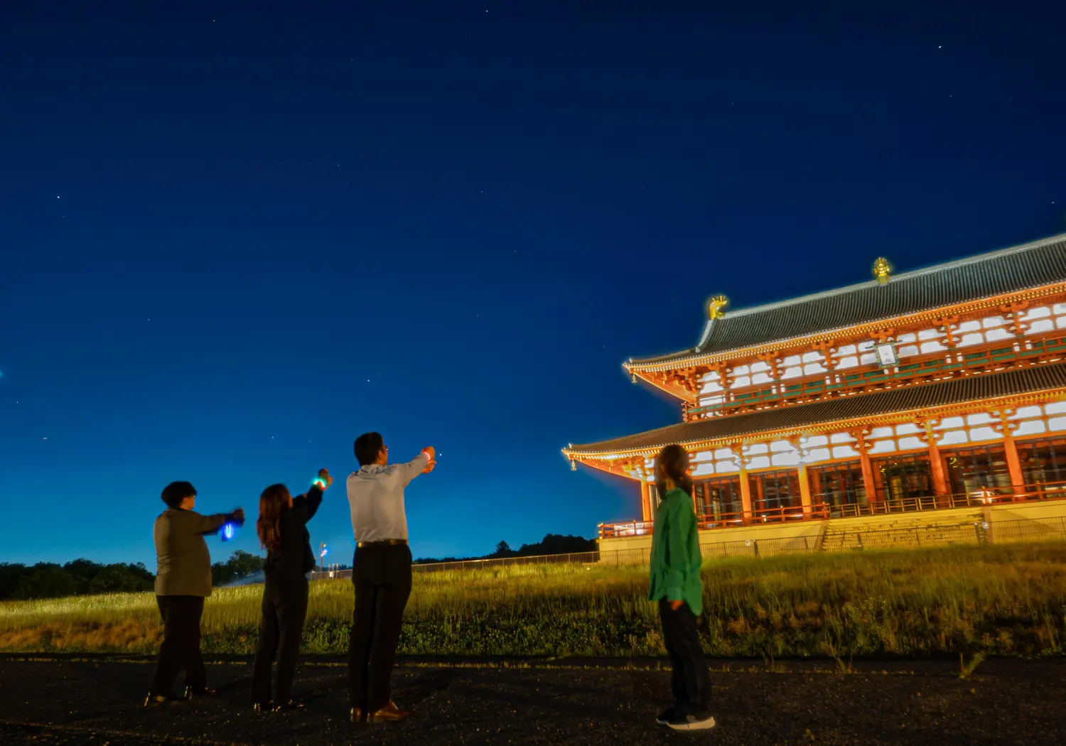 世界遗产“平城宫遗址历史公园”观星之旅