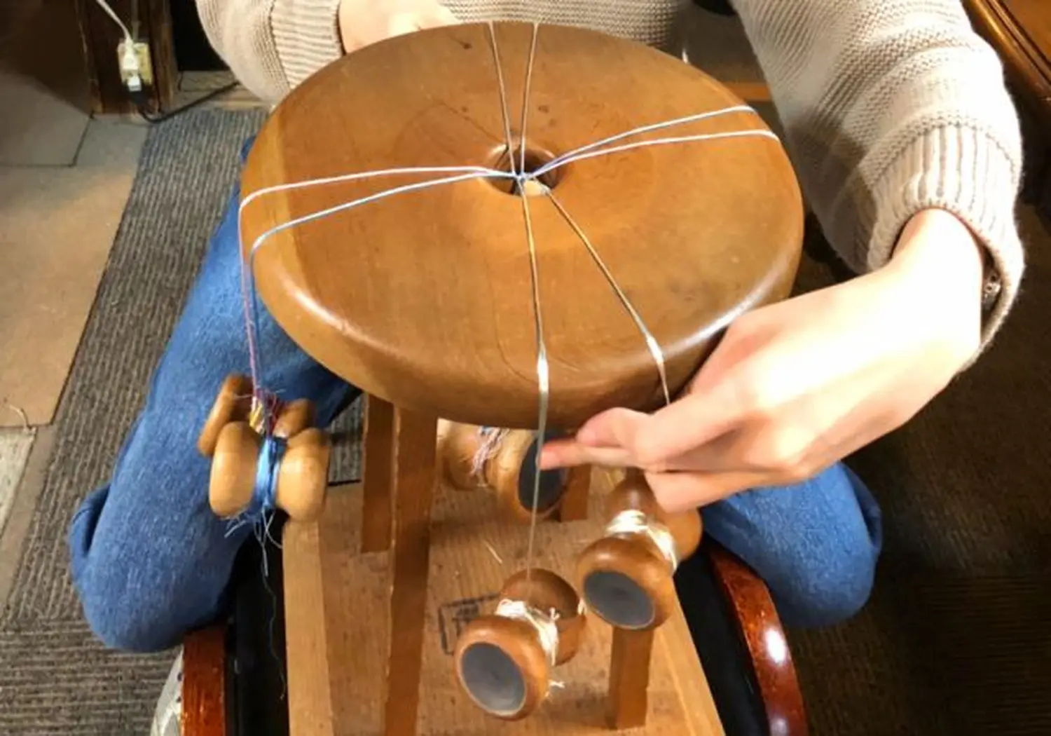 传统日式房屋内的工作室