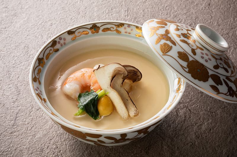 Matsutake mushroom chawanmushi