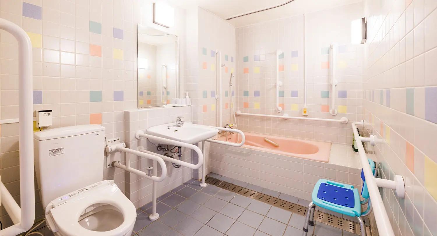 バリアフリー対応客室（バス付）