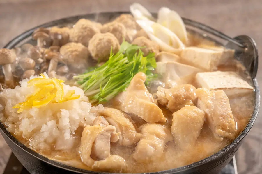 雞肉牛蒡味噌火鍋