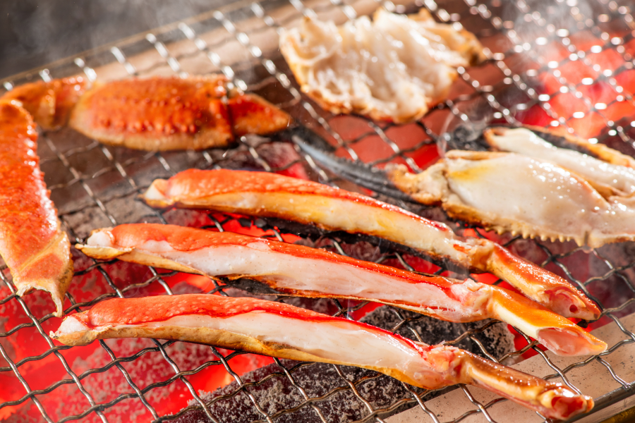 里山料理と贅沢カニづくしプラン