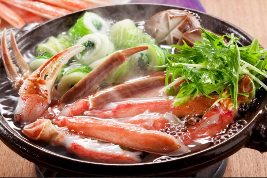 里山料理と贅沢カニづくしプラン