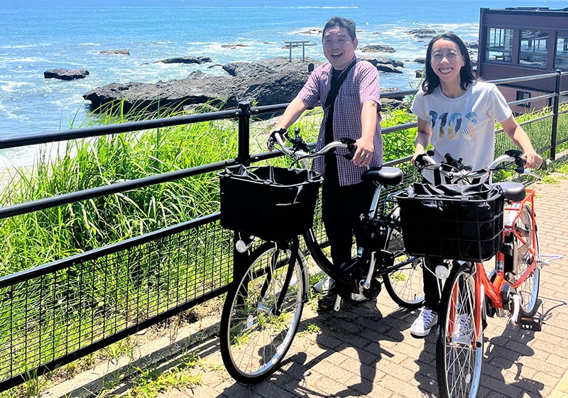 電動自転車ｄｅレンタサイクル