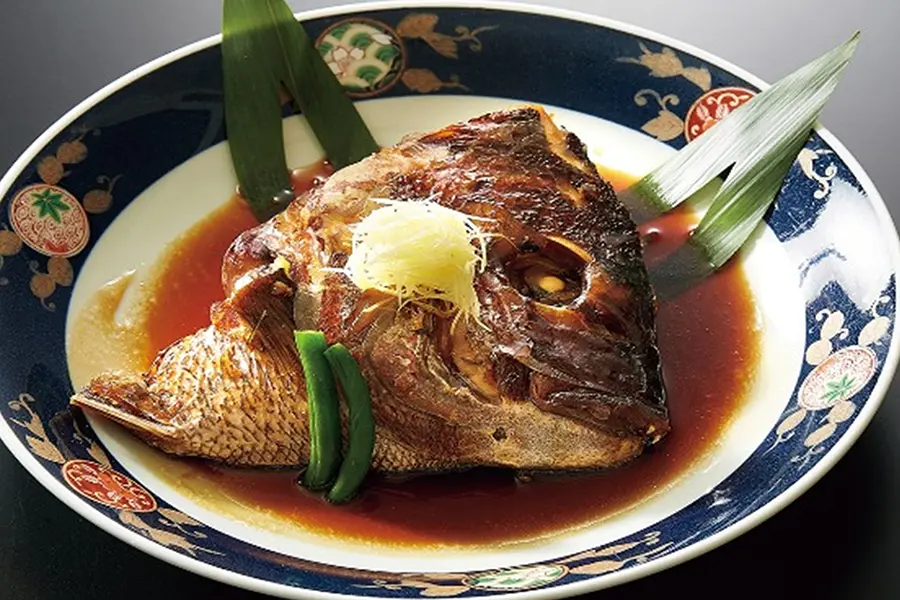 鯛のカブト煮
