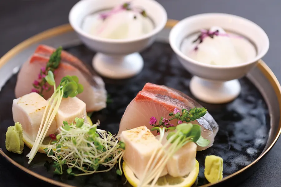 【土地の恵み会席】